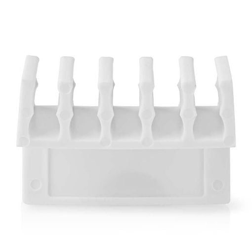 Εικόνα της Cable Clips Nedis 5 Θέσεων 2τμχ White CMGC21052WT
