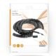 Εικόνα της Σπιράλ Καλωδίων Nedis 16mm x 2m Black CMSW1316BK200