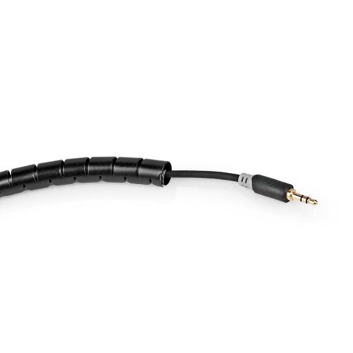 Εικόνα της Σπιράλ Καλωδίων Nedis 16mm x 2m Black CMSW1316BK200