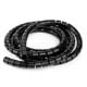 Εικόνα της Σπιράλ Καλωδίων Nedis 16mm x 2m Black CMSW1316BK200