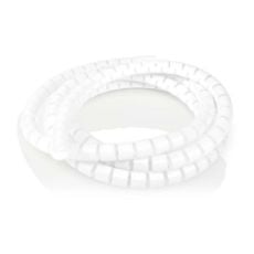 Εικόνα της Σπιράλ Καλωδίων Nedis 16mm x 2m White CMSW1316WT200