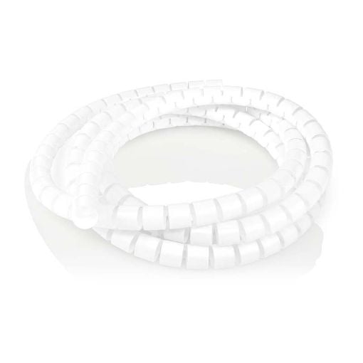 Εικόνα της Σπιράλ Καλωδίων Nedis 16mm x 2m White CMSW1316WT200