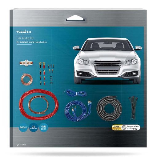 Εικόνα της Car Audio Connector Kit Nedis 800W CKIT910VA