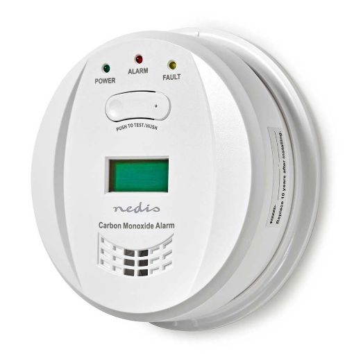 Εικόνα της Nedis Carbon Monoxide Battery Alarm White DTCTCO40WT