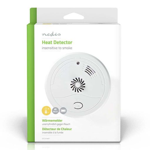 Εικόνα της Nedis Heat Battery Alarm White DTCTH10WT