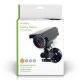 Εικόνα της Ψεύτικη Solar Bullet Κάμερα Nedis Black DUMCBS10BK