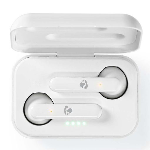 Εικόνα της Fully Wireless Earphones Nedis Bluetooth White HPBT2052WT