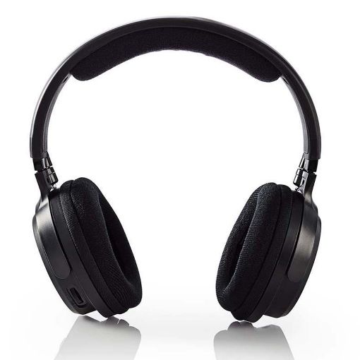 Εικόνα της Wireless RF TV Headset Nedis Black HPRF200BK