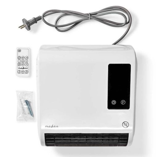 Εικόνα της Αερόθερμο Μπάνιου Nedis 2000W White HTBA20WT
