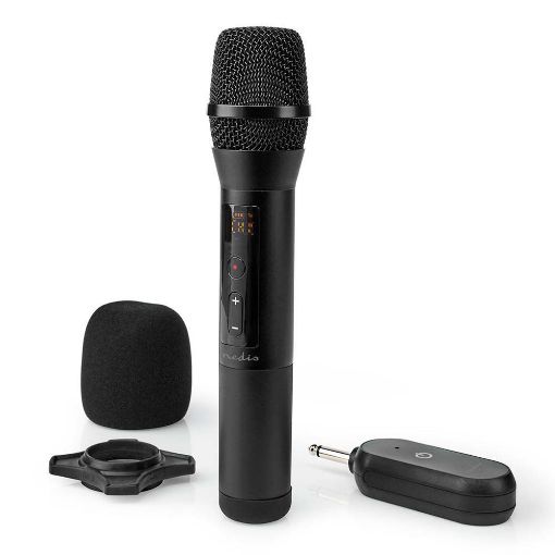 Εικόνα της Nedis Wireless Microphone Set Black MPWL200BK