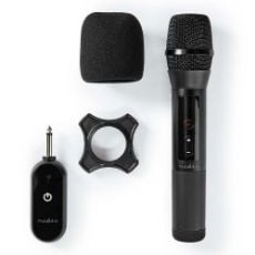 Εικόνα της Nedis Wireless Microphone Set Black MPWL200BK