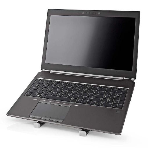 Εικόνα της Βάση Laptop Nedis 17" Silver NBSTND100SI