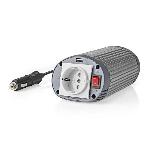 Εικόνα της Power Inverter Modified Sine Wave Nedis 150W 12V PIMS15012