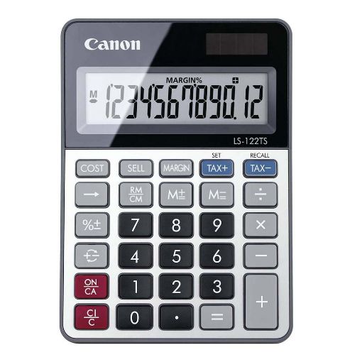 Εικόνα της Αριθμομηχανή 12 Ψηφίων Canon LS-122TS 2470C002AA