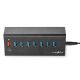 Εικόνα της Nedis USB 3.0 8-Port Hub with Power Adapter Black UHUBUP3810BK