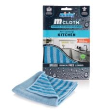 Εικόνα της Πανί Μικροϊνών Minky M Cloth Kitchen Anti-Bacterial Blue