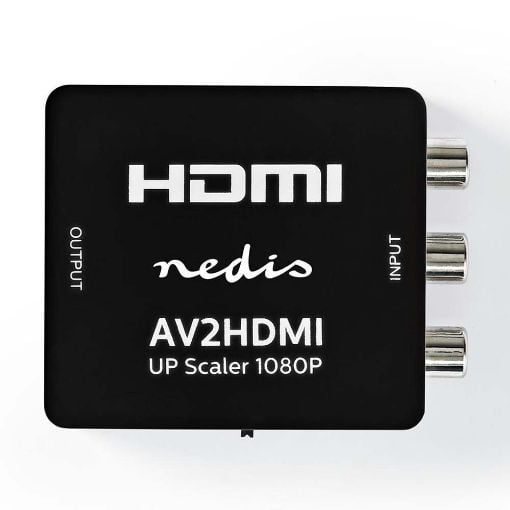 Εικόνα της Converter Nedis RCA to HDMI F/F Black VCON3456AT