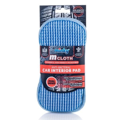 Εικόνα της Pad Μικροϊνών Minky M Cloth Anti-Bacterial για Εσωτερικά Πλαστικά & Ταμπλό Αυτοκινήτου
