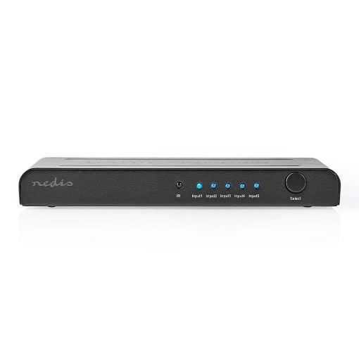 Εικόνα της HDMI Switch Nedis 5-Port with Remote Control Anthracite VSWI3475AT