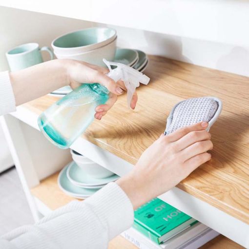 Εικόνα της Pad Μικροϊνών Minky M Cloth Triple Action Γενικής Χρήσης Anti-Bacterial White/Grey