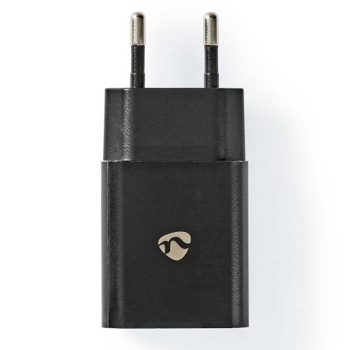 Εικόνα της Φορτιστής Nedis Quick Charge 10.5W με Καλώδιο microUSB 1m Black WCHAM213ABK