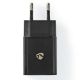 Εικόνα της Φορτιστής Nedis Quick Charge 10.5W με Καλώδιο microUSB 1m Black WCHAM213ABK
