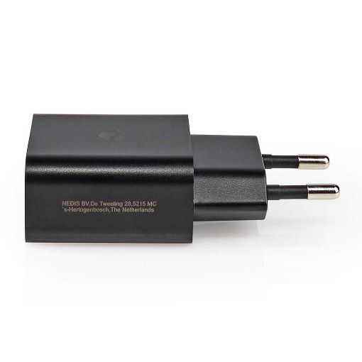 Εικόνα της Φορτιστής Nedis Quick Charge 10.5W με Καλώδιο microUSB 1m Black WCHAM213ABK