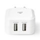 Εικόνα της Φορτιστής Nedis Quick Charge 24W 4U White WCHAU484AWT