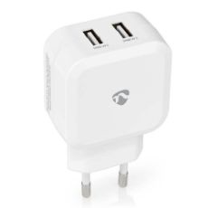 Εικόνα της Φορτιστής Nedis Quick Charge 24W 4U White WCHAU484AWT