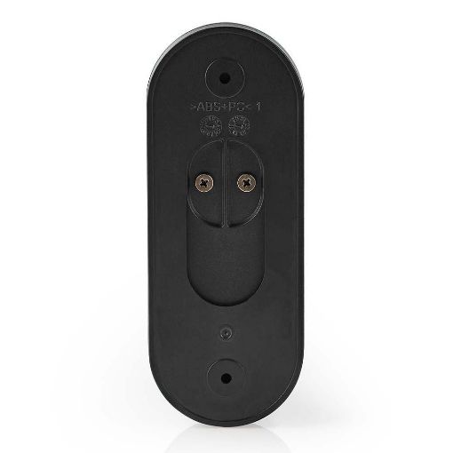 Εικόνα της SmartLife Video Doorbell Nedis Wireless Black/Grey WIFICDP10GY