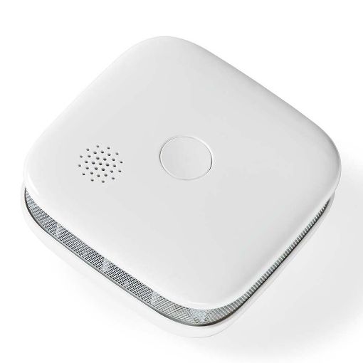 Εικόνα της SmartLife Smoke Detector Nedis Wireless White WIFIDS20WT