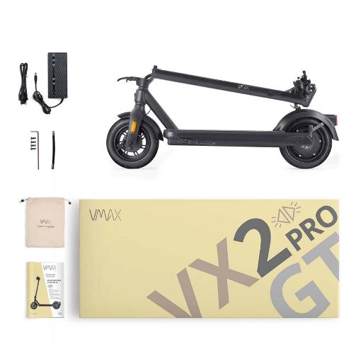 Εικόνα της Electric Scooter VΜax VΧ2 Ρro GΤ-Β Black
