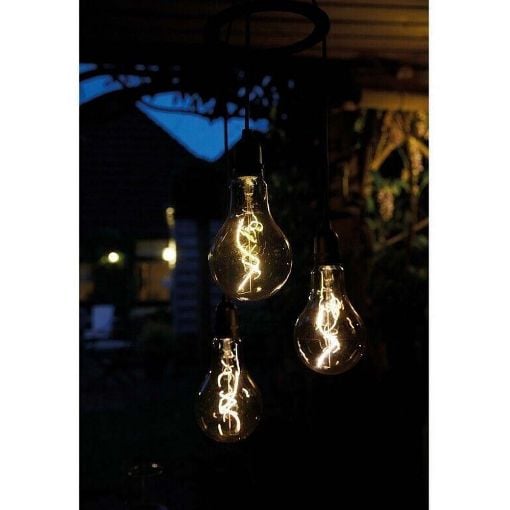 Εικόνα της Κρεμαστό Φωτιστικό LED LuxForm Flow Μπαταρίας 30lm IP44 Black 97354.000.00