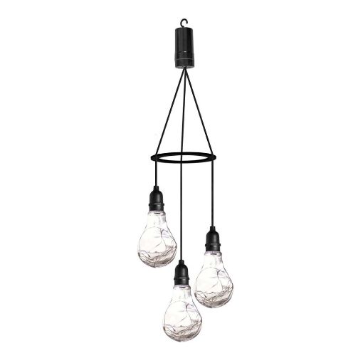 Εικόνα της Κρεμαστό Φωτιστικό LED LuxForm Apollo Μπαταρίας 6lm IP44 Black 92733.000.00