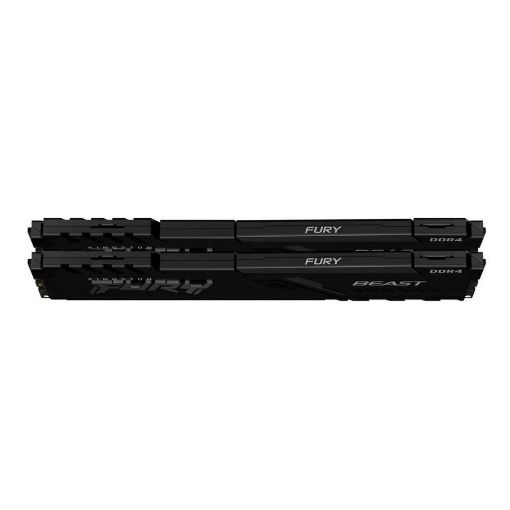 Εικόνα της Ram Kingston Fury Beast 32GB (2x 16GB) DDR4-3200MHz CL16 Black KF432C16BBK2/32