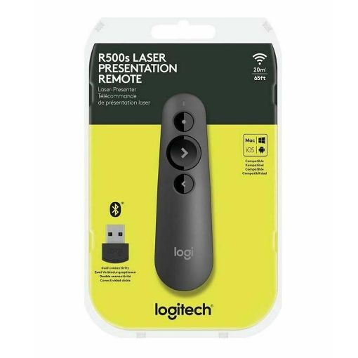 Εικόνα της Presenter Logitech R500s Wireless Graphite 910-005843