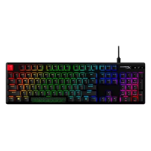 Εικόνα της Πληκτρολόγιο HyperX Alloy Origins PBT HyperX Blue Switches Black (US) 639N4AA