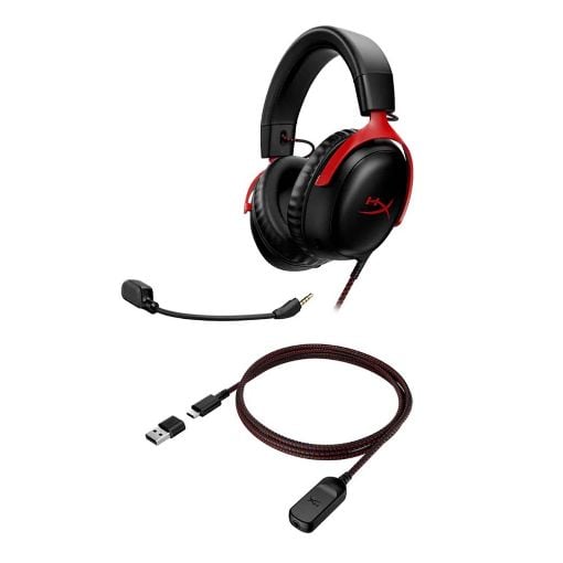 Εικόνα της Headset HyperX Cloud III Black/Red 727A9AA