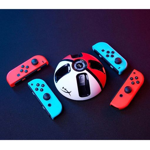 Εικόνα της HyperX ChargePlay Quad 2 Nintendo Switch White/Red 6Y2G7AA
