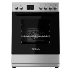 Εικόνα της Κουζίνα Tesla CV6400SX 56lt με Κεραμικές Εστίες Inox