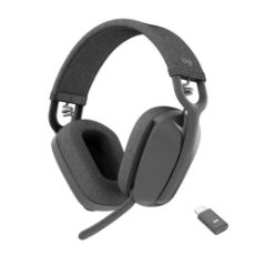 Εικόνα της Headset Logitech Zone Vibe Teams Wireless Graphite 981-001157