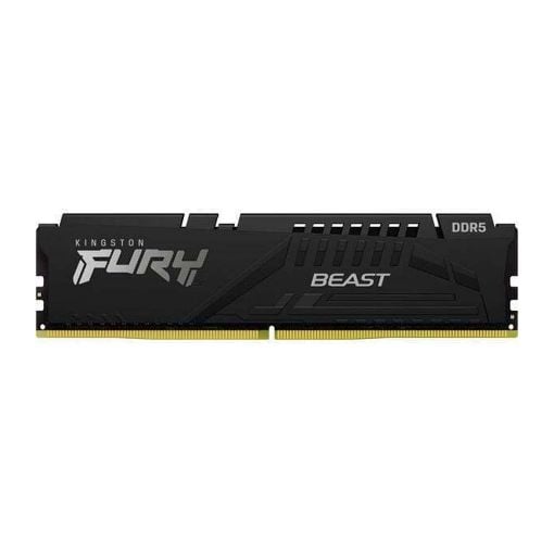 Εικόνα της Ram Kingston Fury Beast 16GB (2x8GB) DDR5-5600MHz CL36 Black KF556C36BBEK2-16