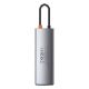 Εικόνα της Docking Station Baseus Metal Gleam USB-C 8in1 Gray CAHUB-CV0G