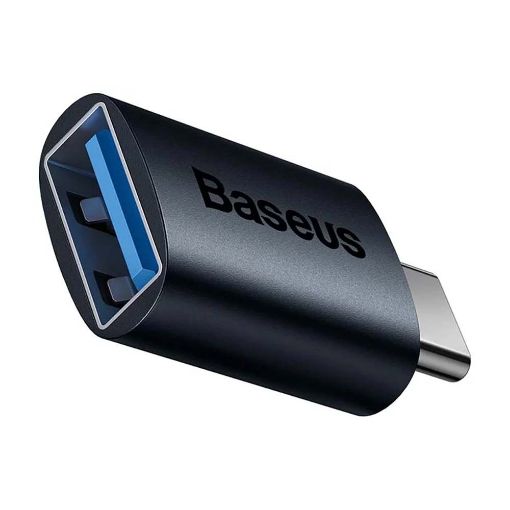 Εικόνα της Baseus Ingenuity Adapter USB-C Male to USB-A Female Blue ZJJQ000003