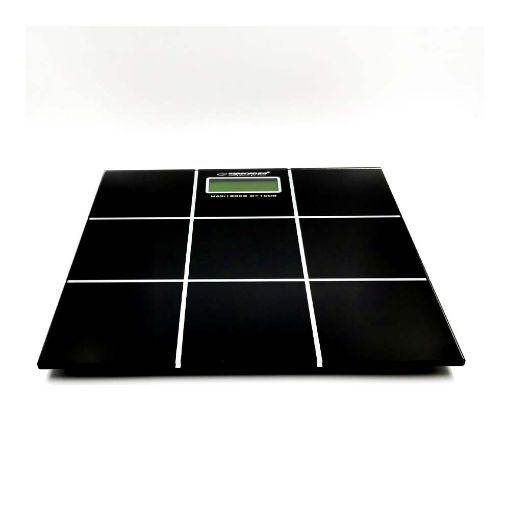 Εικόνα της Ψηφιακή Ζυγαριά Σώματος Esperanza Salsa Black EBS004