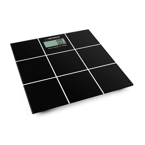 Εικόνα της Ψηφιακή Ζυγαριά Σώματος Esperanza Salsa Black EBS004