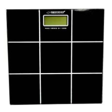 Εικόνα της Ψηφιακή Ζυγαριά Σώματος Esperanza Salsa Black EBS004