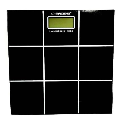 Εικόνα της Ψηφιακή Ζυγαριά Σώματος Esperanza Salsa Black EBS004