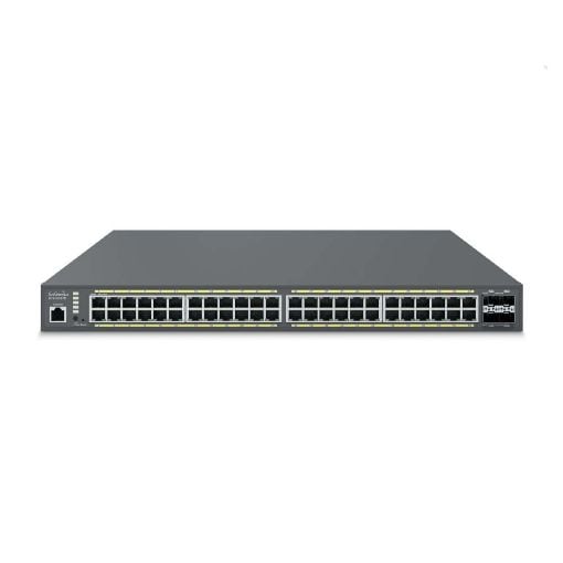 Εικόνα της Enterprise Switch EnGenius ECS1552FP L2+ Cloud Managed 48-ports PoE+ 740W 4 SFP+ 10/100/1000Mbps