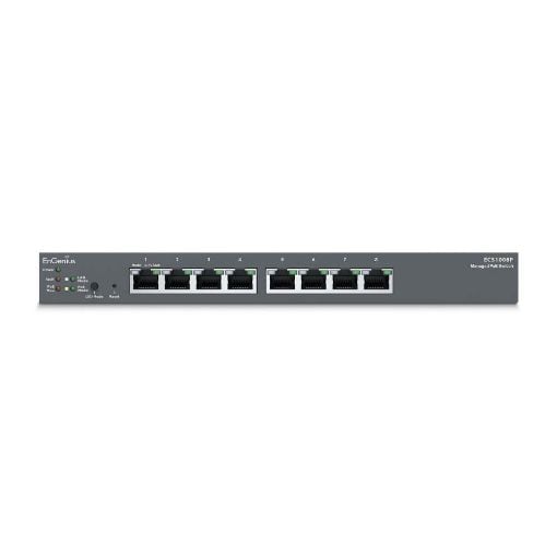 Εικόνα της Switch EnGenius ECS1008P L2+ Cloud Managed 8-ports PoE 55W 10/100/1000Mbps